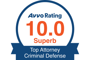 Avvo Rating Top Attorney Criminal Defense