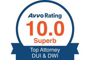 Avvo Rating - Top Attorney DUI & DWI